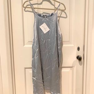 PJ Harlow Ruby Nightgown in Morning Blue - Size M
